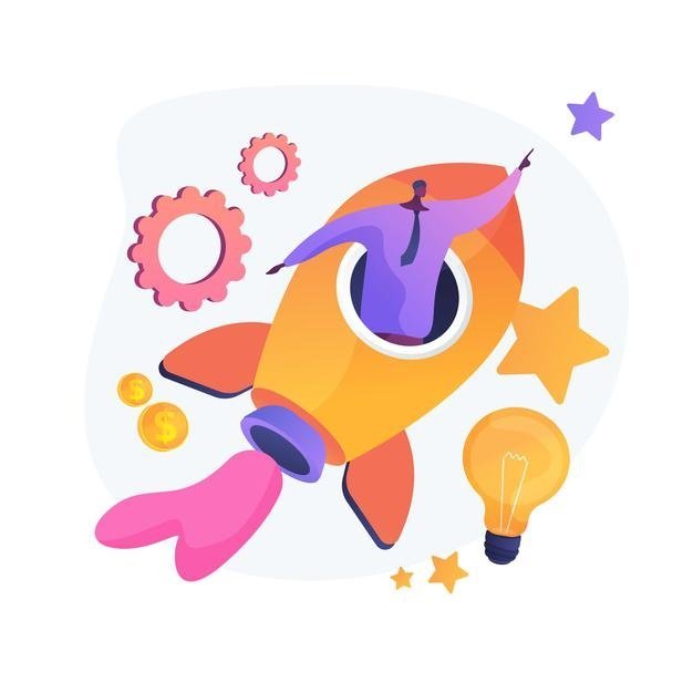 ect innovative solutions creative thinking brave ideas businessman self motivation professional aspirations vector isolated